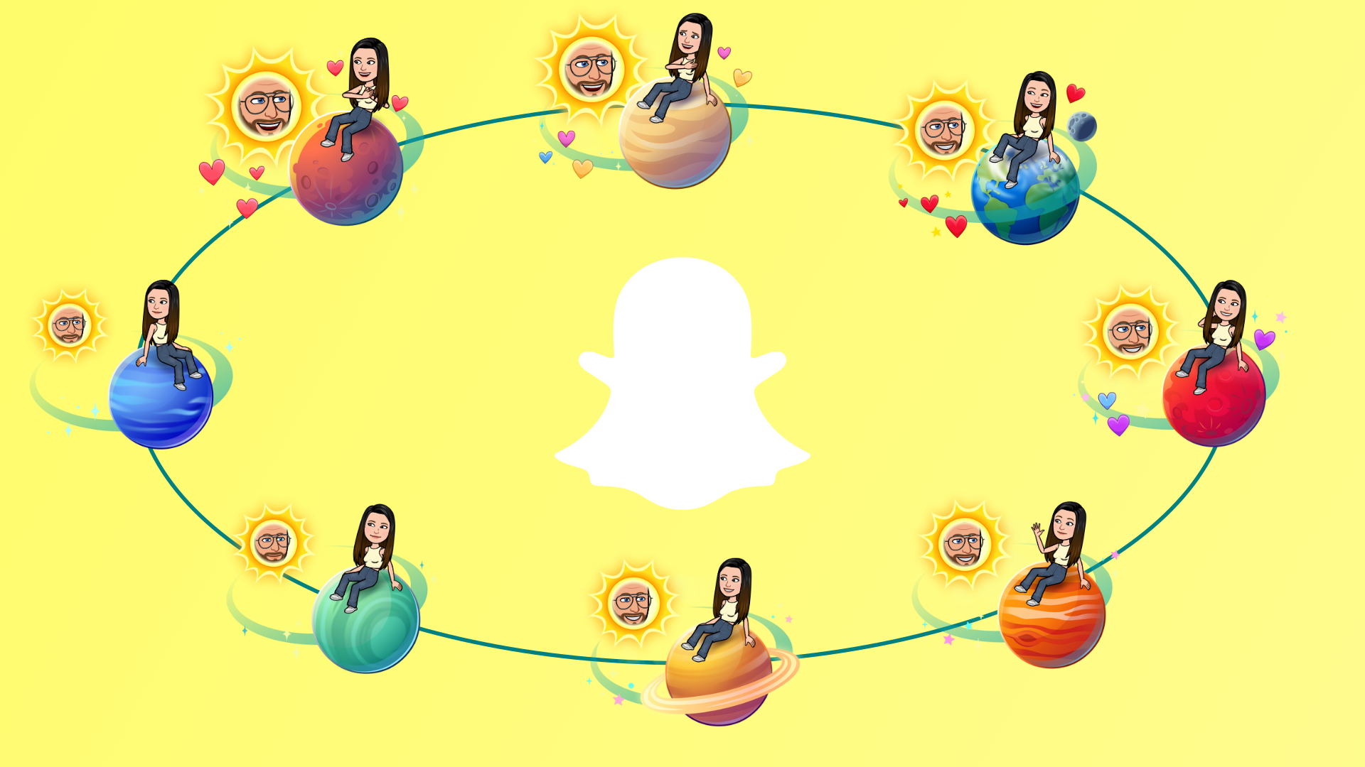 Snapchat Planet Order