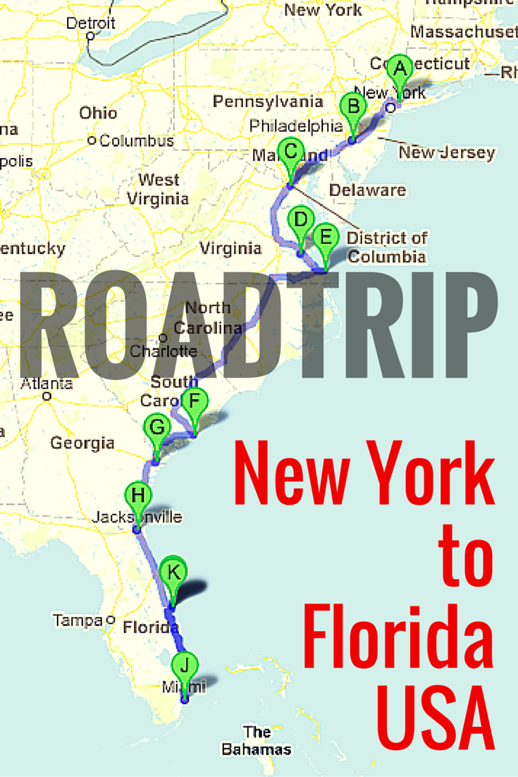 The Best Ever East Coast Road Trip Itinerary East Coast Road Trip